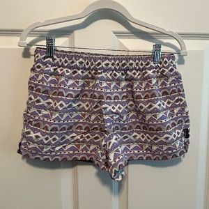 Patagonia Purple Pattern Short